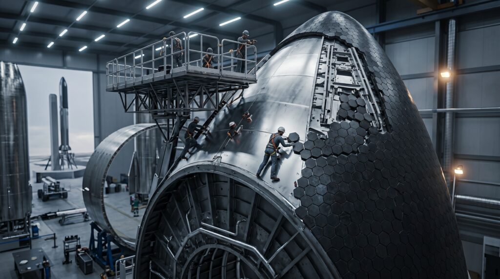 Starship Build Accelerates