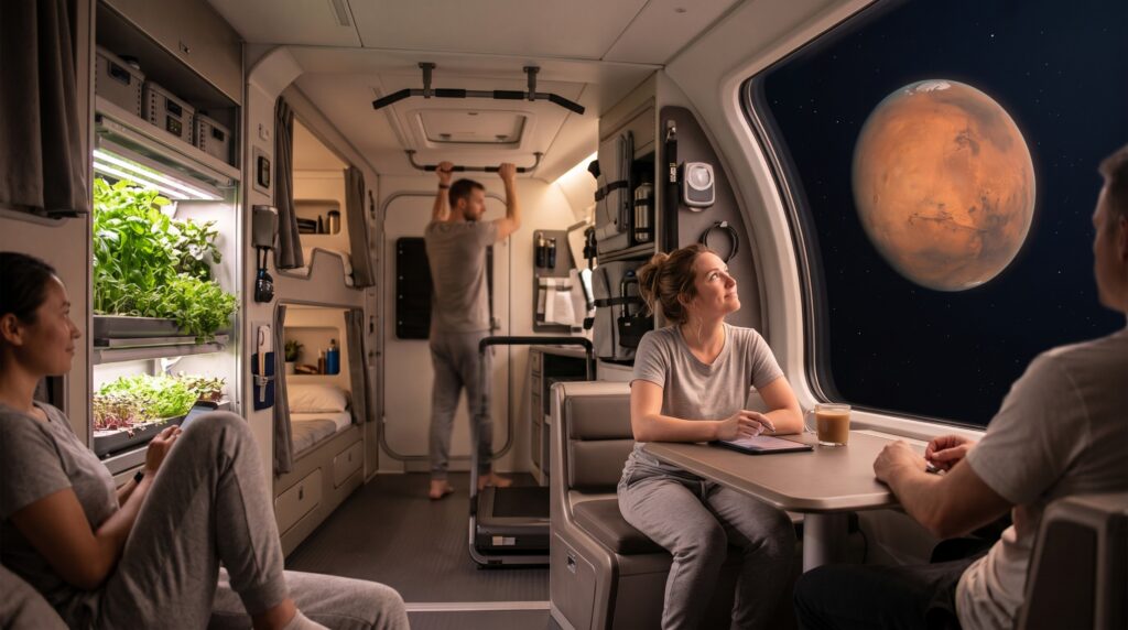 Life Aboard the Journey to Mars